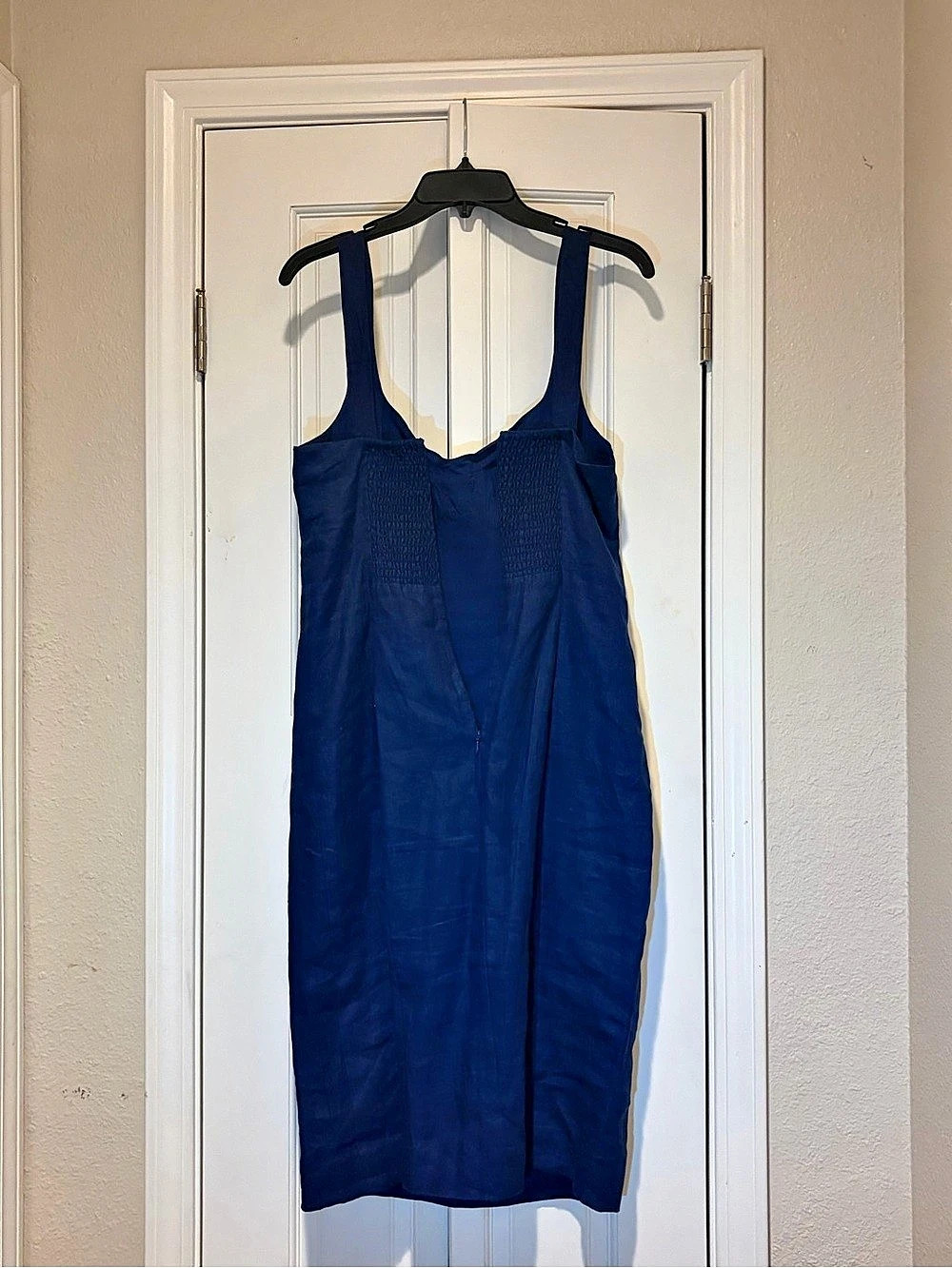 Reformation Midi Bodycon Dress in Blue Size 6 Like New - Picture 5 of 8